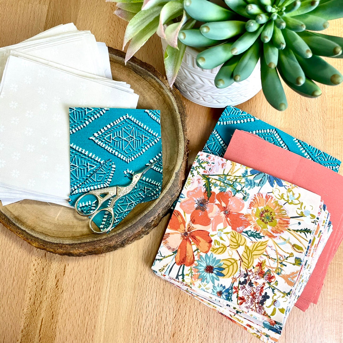 Lilian Star Quilt Along: Week 2