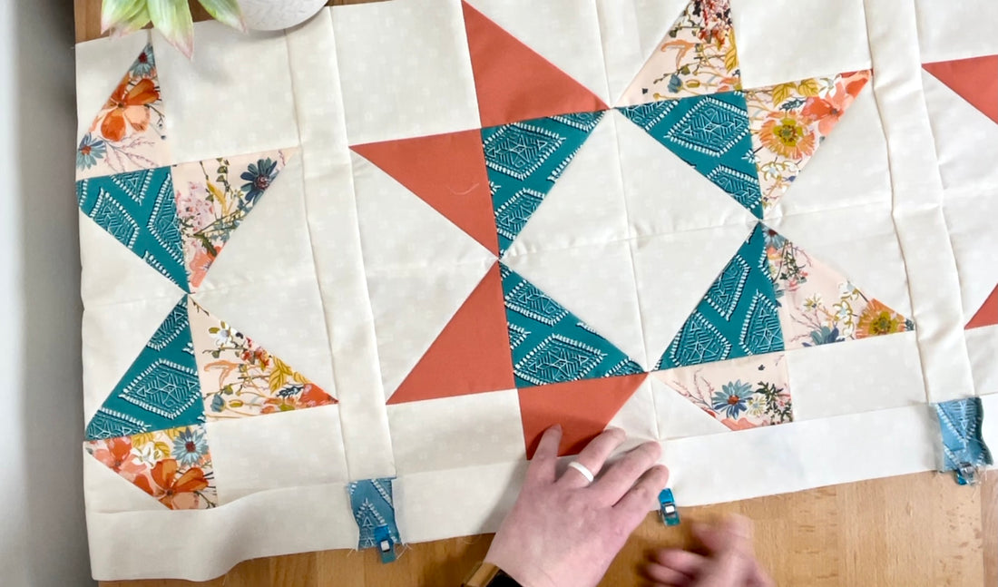 Lilian Star Quilt Along: Week 7