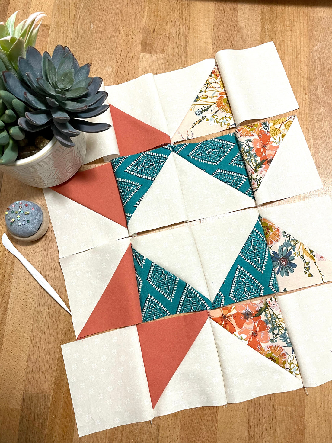 Lilian Star Quilt Along: Week 4