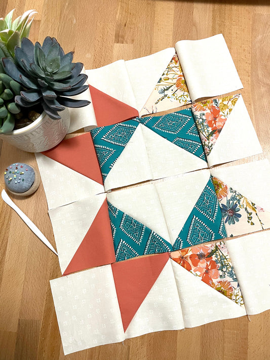 Lilian Star Quilt Along: Week 4