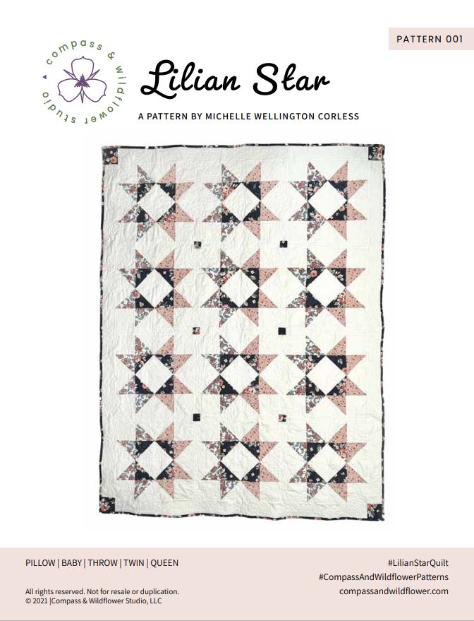 Lilian Star Quilt Pattern